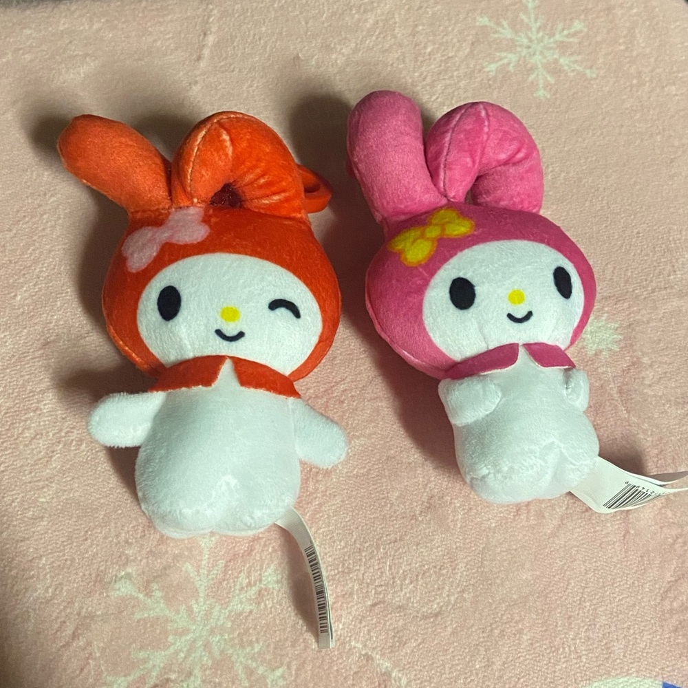 Sanrio My Melody Plush Keychains from Blind Bags